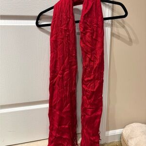 Elegant Red Scarf